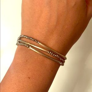 Beaded stackable bracelet